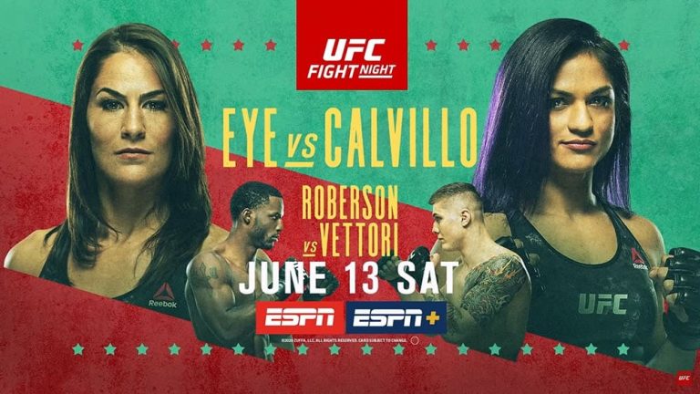 Прямая трансляция UFC on ESPN 10: Ай-Калвилло, Веттори-Роберсон