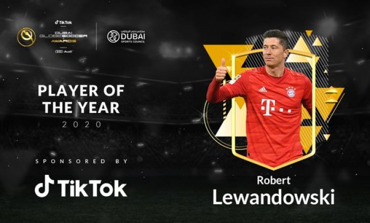 Стал известен лучший игрок 2020 года от Globe Soccer Awards