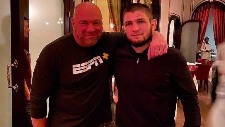 Встреча Хабиба Нурмагомедова и президента UFC состоится сегодня