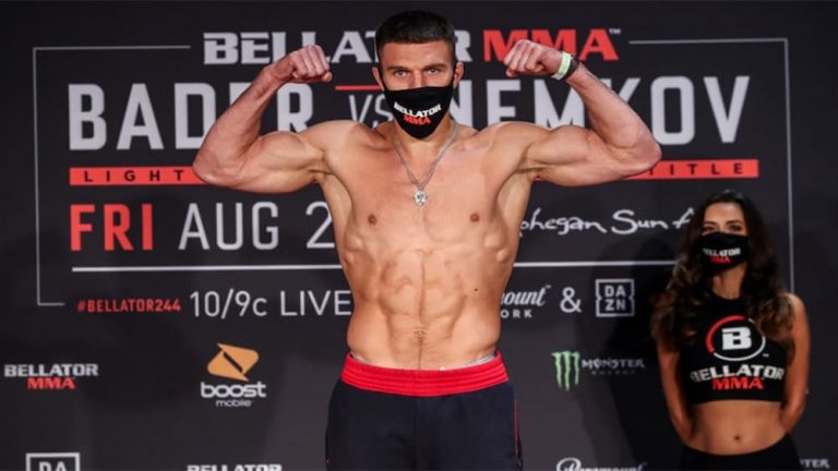 Вадим Немков нокаутировал Райана Бейдера и стал чемпионом Bellator