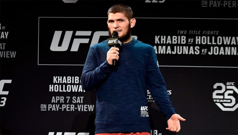 Хабиб Нурмагомедов объяснил, как установил рекорд UFC