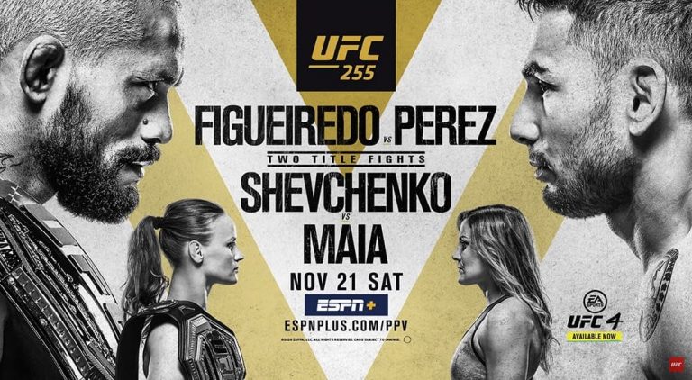 UFC 255 прямая трансляция