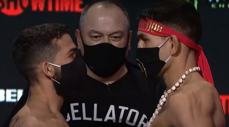 Результаты взвешивания к турниру Bellator 255: бой с участем россиянина отменен