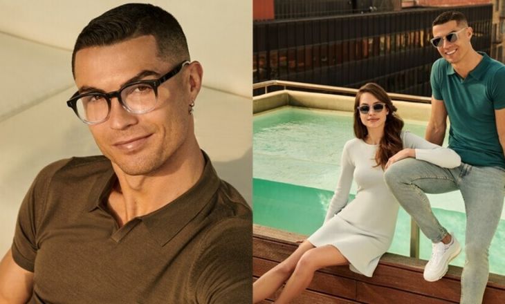 Роналду представил линейку очков CR7 eyewear