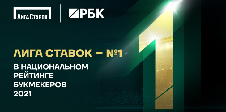«Лига Ставок» возглавила Национальный рейтинг букмекеров