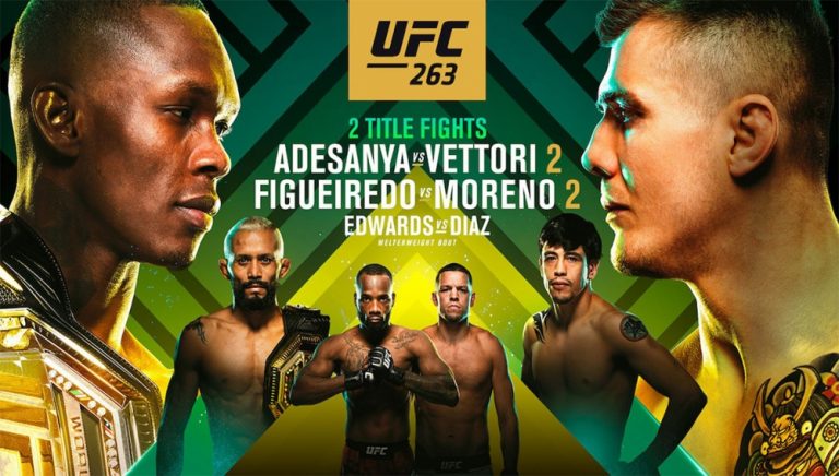 Прямая трансляция UFC 263: где и когда смотреть