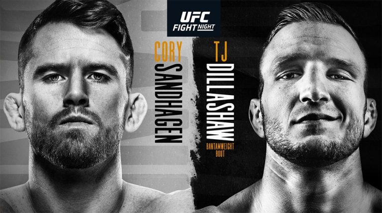 Кори Сэндхаген – Ти Джей Диллашоу: прямая трансляция UFC on ESPN 27