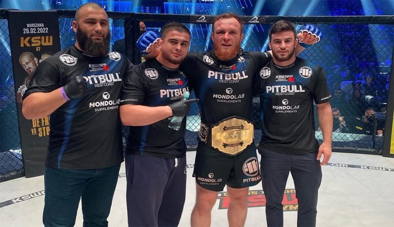 Ибрагим Чужигаев стал чемпионом KSW в полутяжелом весе