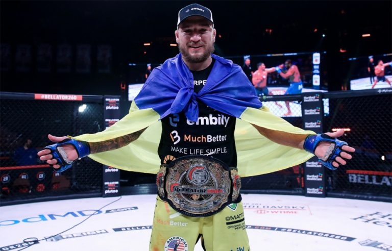 Чемпион Bellator из Украины Ярослав Амосов возвращается в клетку