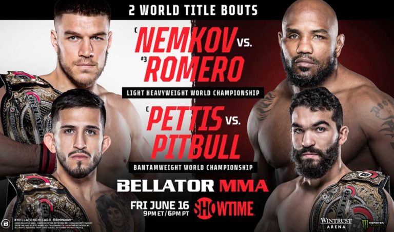 Вадим Немков и Йоэль Ромеро возглавят турнир Bellator 297