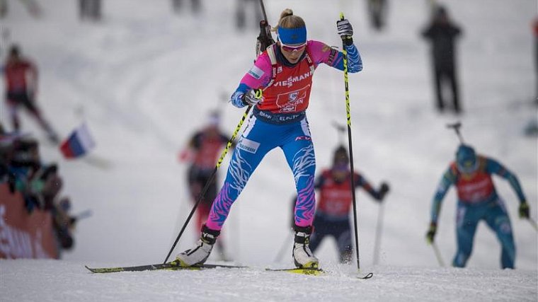 Сливко выиграла масс-старт на чемпионате России в Ижевске