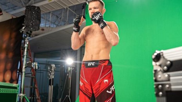 Петр Ян и Мераб Двалишвили провели фотосессию перед боем на UFC