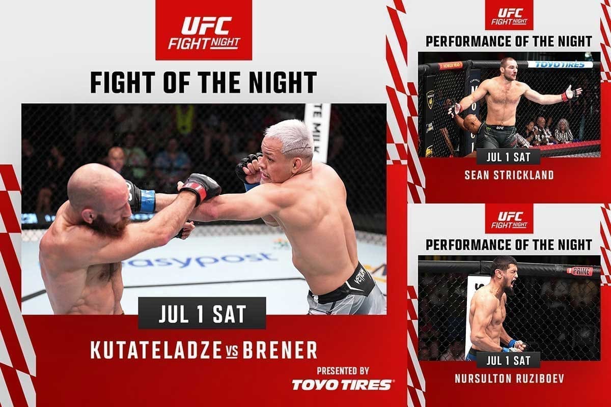 Бонусы турнира UFC on ESPN 48