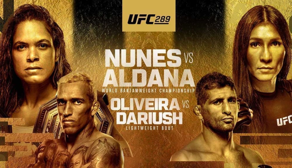 Прямая трансляция UFC 289 – начало турнира, где смотреть онлайн