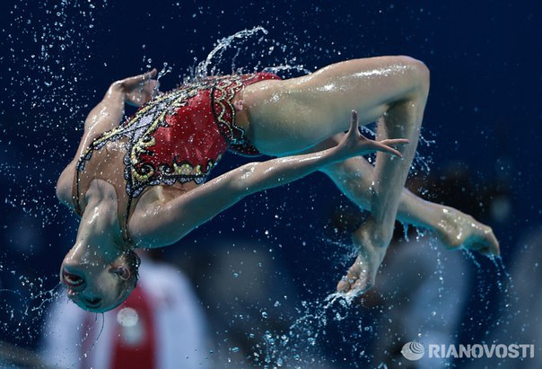 Российские синхронистки выиграли золото на ЧЕ в Лондоне - фото