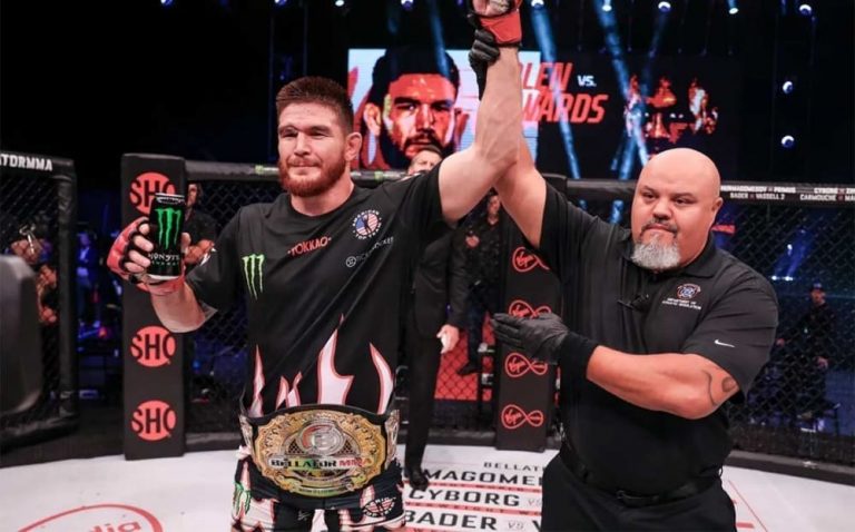 Результаты Bellator 299: Эблин нокаутировал Эдвардса, Магомедшарипов и Билостенный победили досрочно