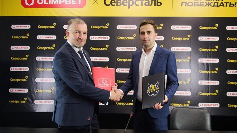 OLIMPBET стал официальным партнером хоккейного клуба «Северсталь» - фото