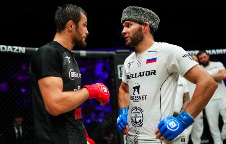 Названы гонорары Нурмагомедова и Шаблия за титульный бой в Bellator