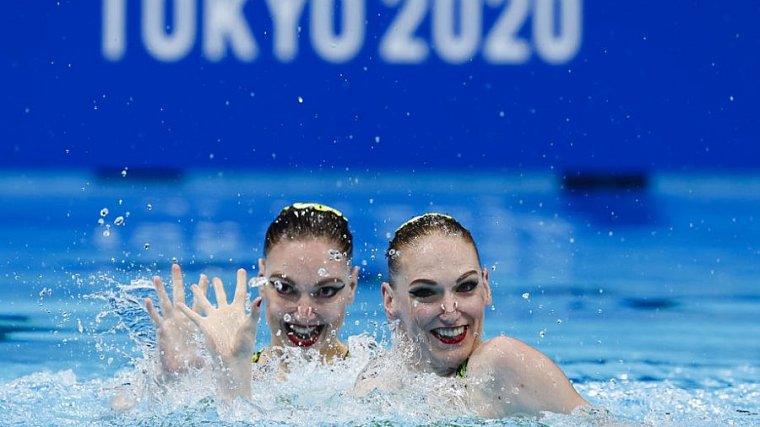 Ромашина и Колесниченко — чемпионы дуэта на Олимпиаде-2020.