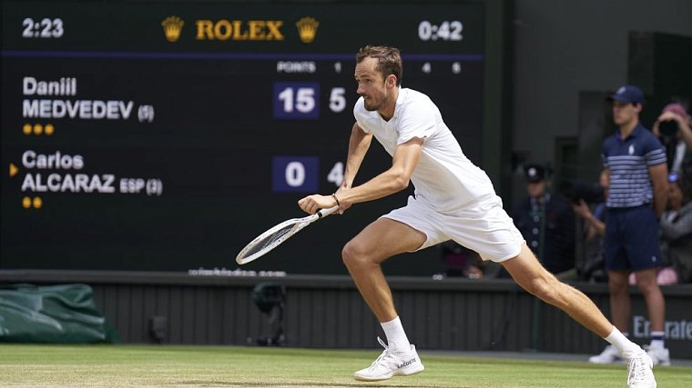 Дмитрий Медведев дошел до стадии ¼ финала на турнире US Open.